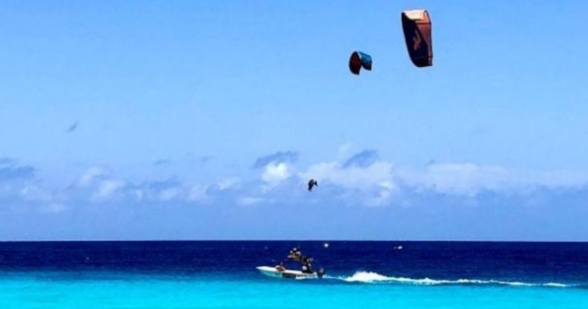 Kitesurfen op Aruba