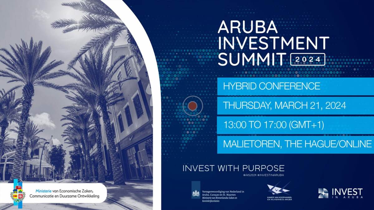 Aruba Investment Summit In Maart In Den Haag Aruba Nu   Invest Aruba Summit 